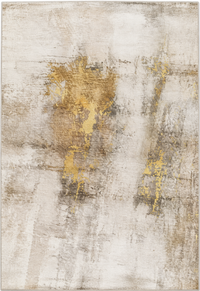 Tapis Modern Design Beige et Or - Imperia