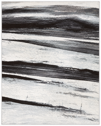 Tapis Moderne Design Noir et Blanc - Onyx