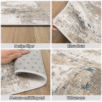 Tapis Moderne Design Beige et Taupe - Calista
