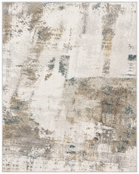 Tapis Moderne Design Beige et Taupe - Calista