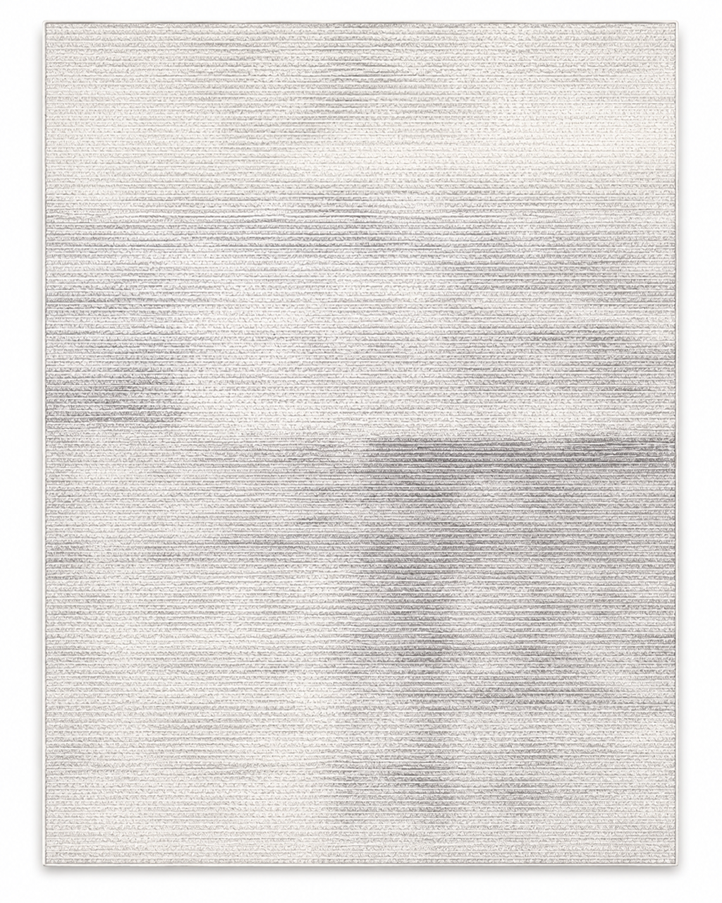 Tapis Modern Design Gris Perle et Blanc - Nébula