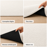 Tapis Uni Beige - Alba