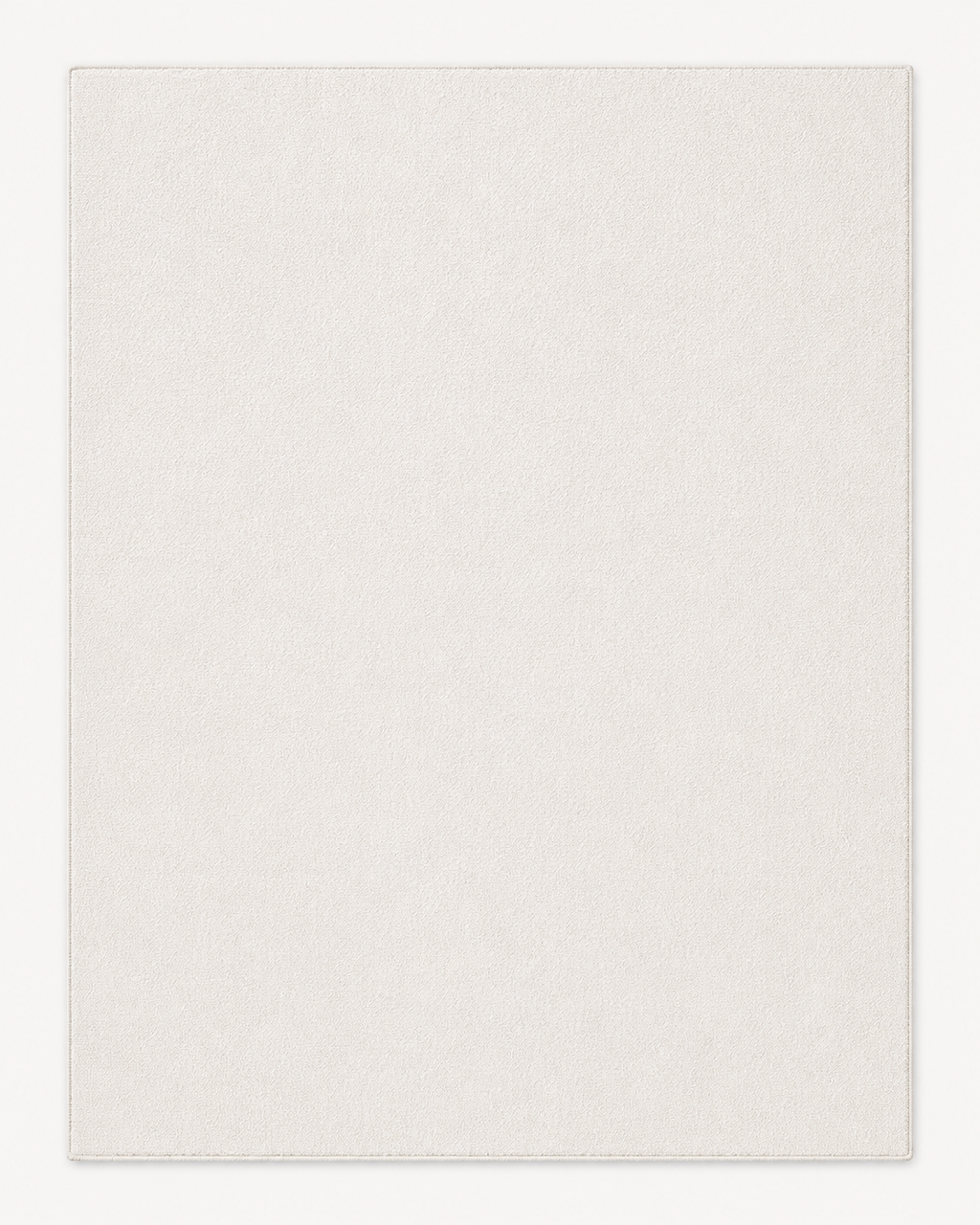 Tapis Uni Ivoire - Lys