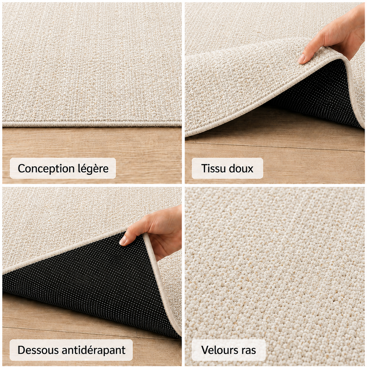 Tapis Scandinave Beige - Linéa