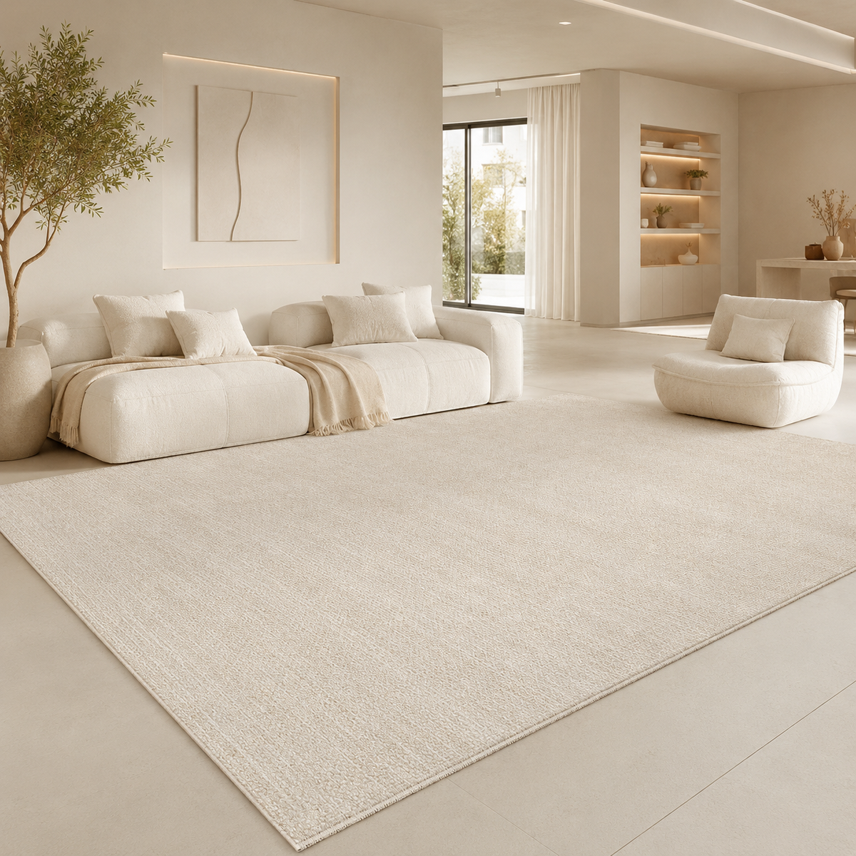 Tapis Scandinave Beige - Linéa