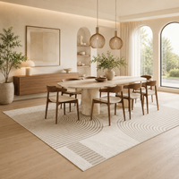 Tapis Scandinave Ivoire et Beige - Arche