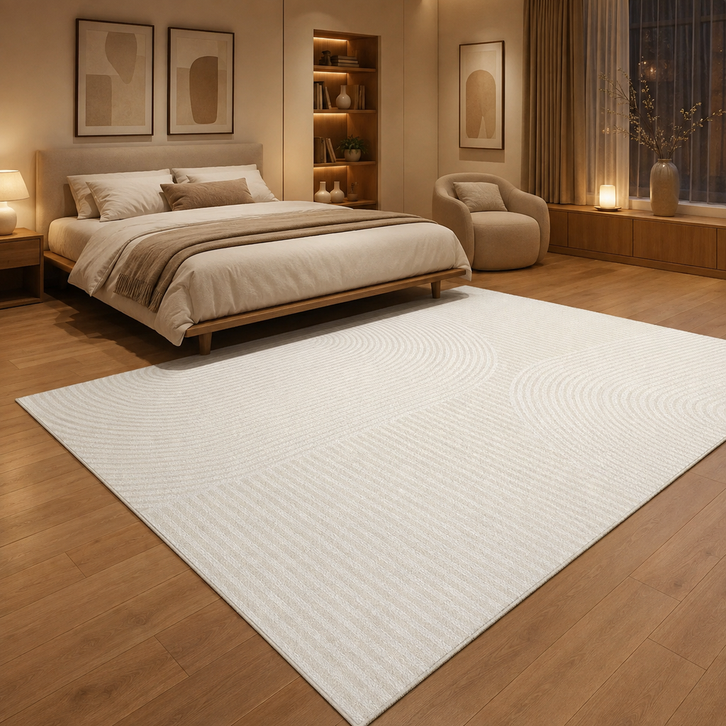 Tapis Scandinave Ivoire et Beige - Arc