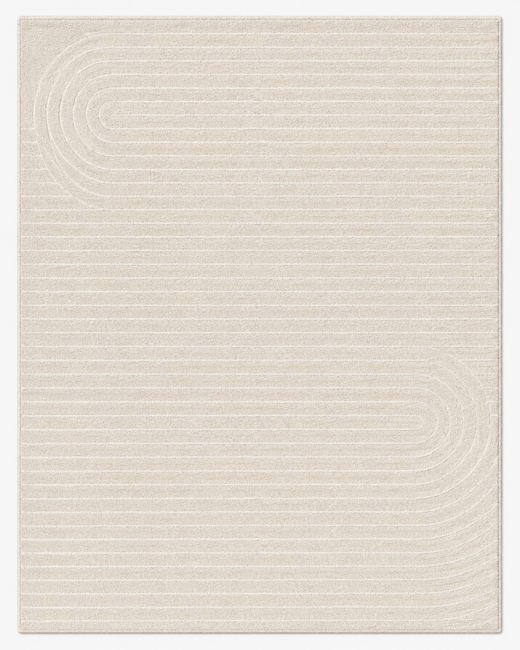 Tapis Scandinave Crème - Sora
