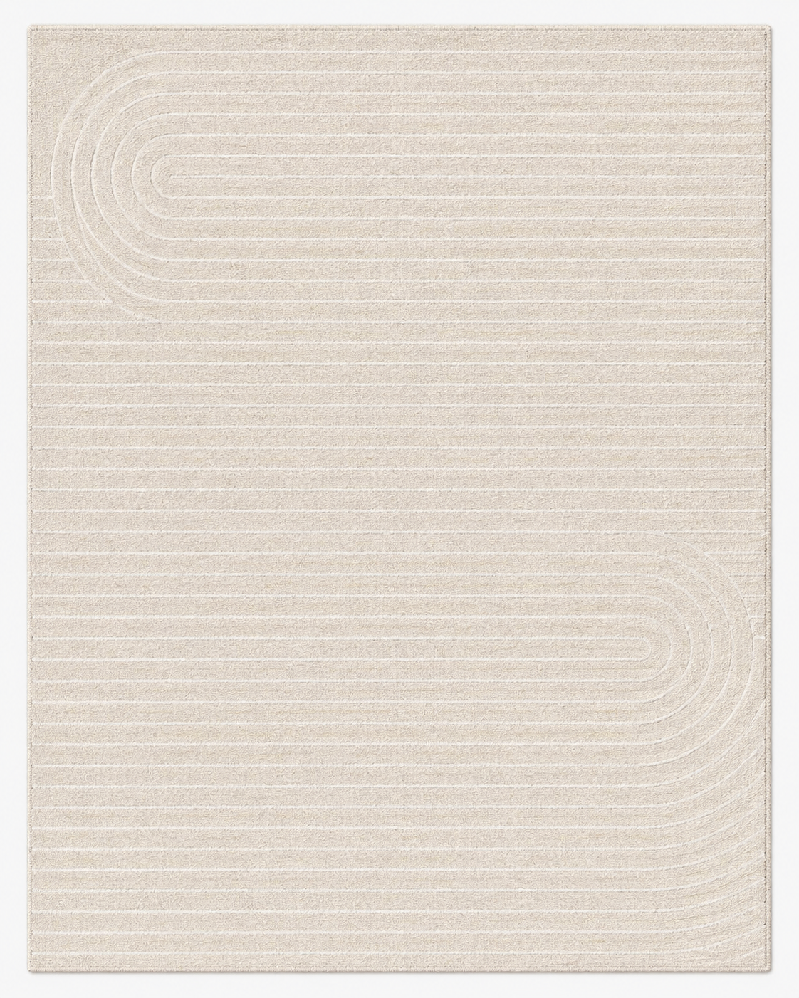 Tapis Scandinave Crème - Sora