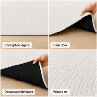 Tapis Scandinave Beige - Elio