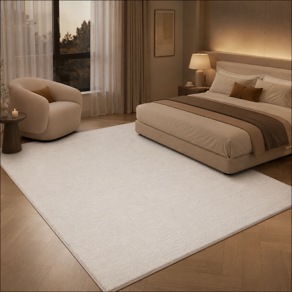 Tapis Uni Crème - Naya
