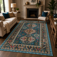 Tapis Oriental Bleu - Azur