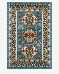 Tapis Oriental Bleu - Azur
