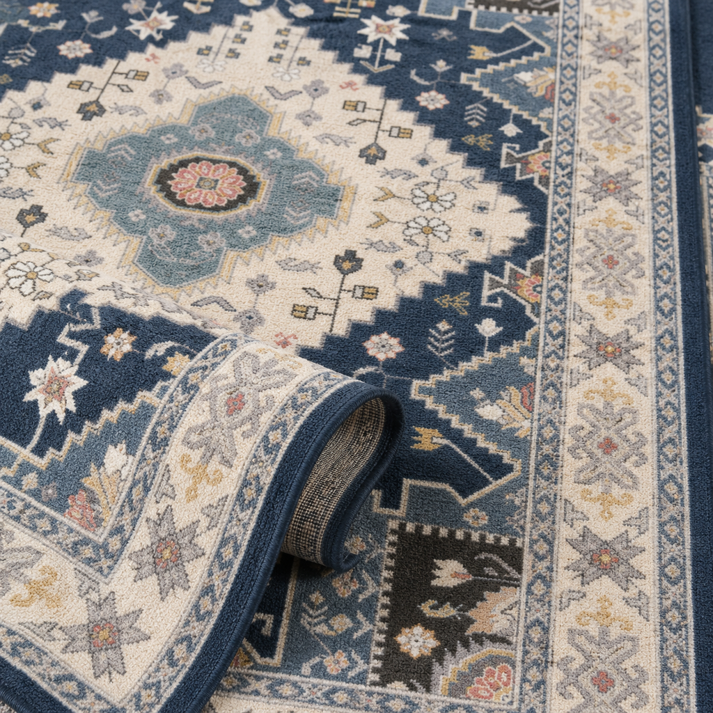 Tapis Oriental Bleu - Nadir