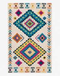 Tapis Berbère Multicolore - Yasmin
