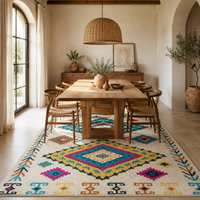 Tapis Berbère Multicolore - Yasmin