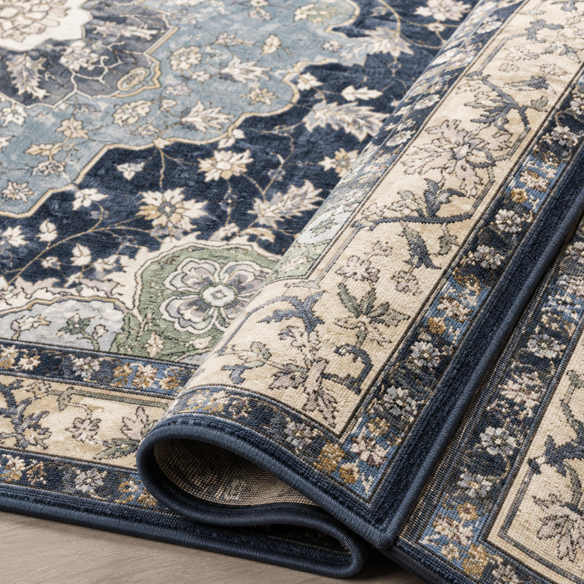 Tapis Oriental Bleu - Naël