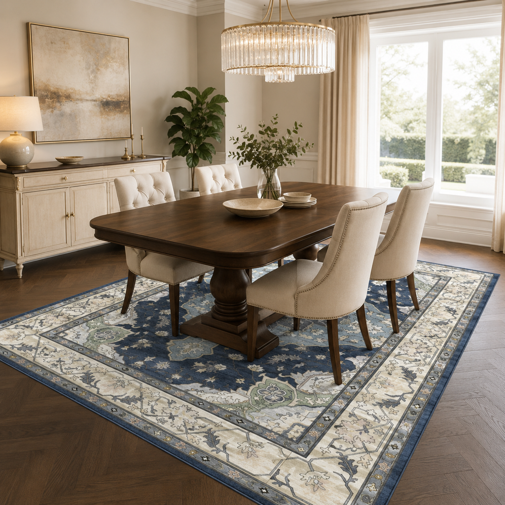Tapis Oriental Bleu - Naël