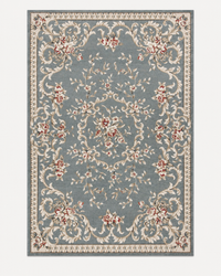 Tapis Oriental Bleu Gris - Yasmina