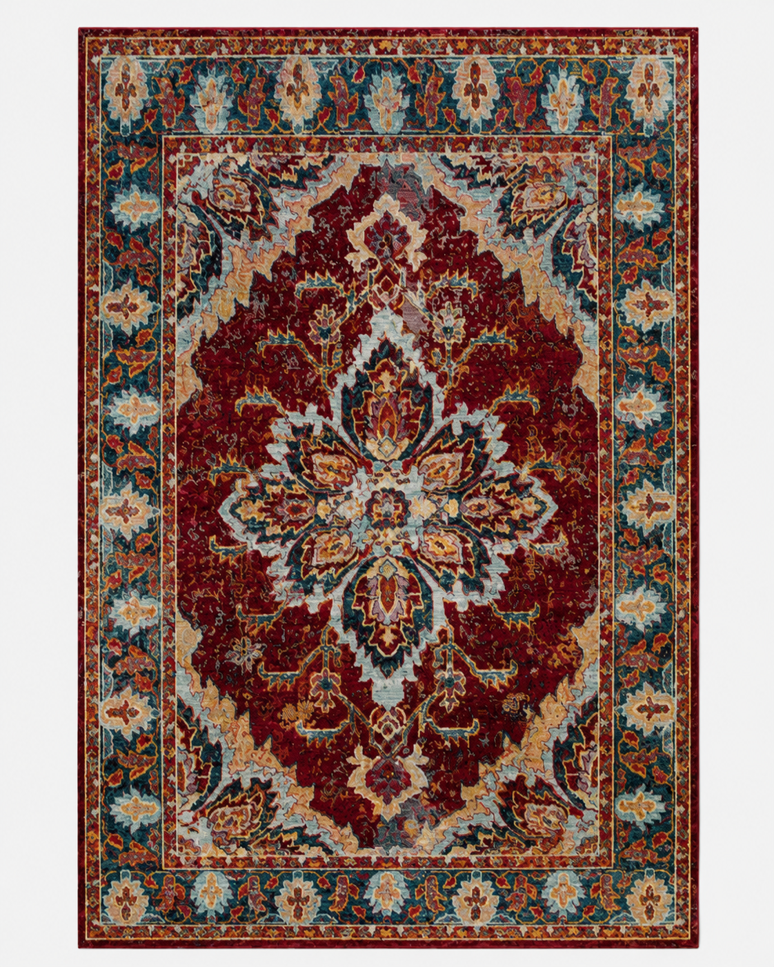 Tapis Oriental Bordeaux - Farah