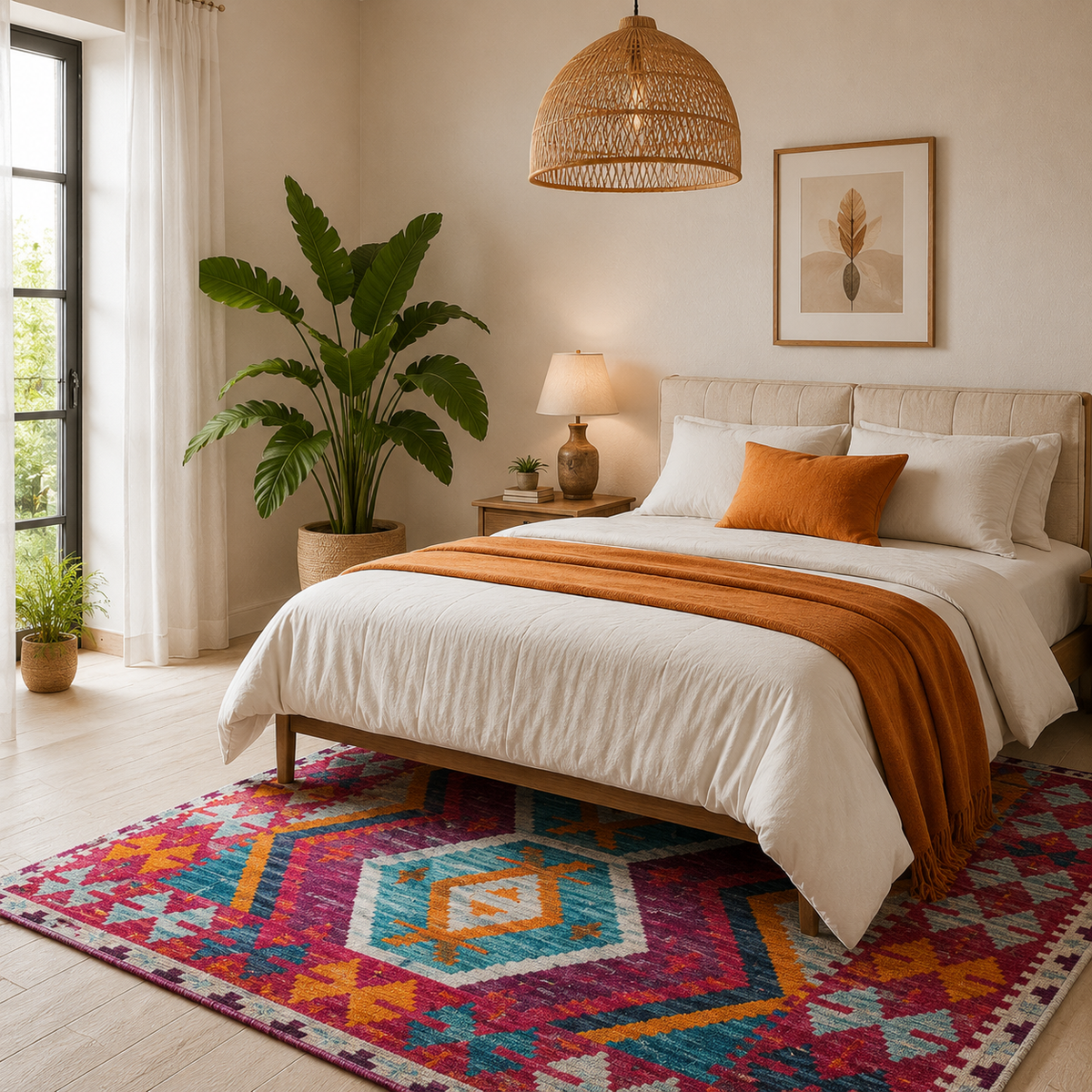Tapis Berbère Multicolore - Soraya