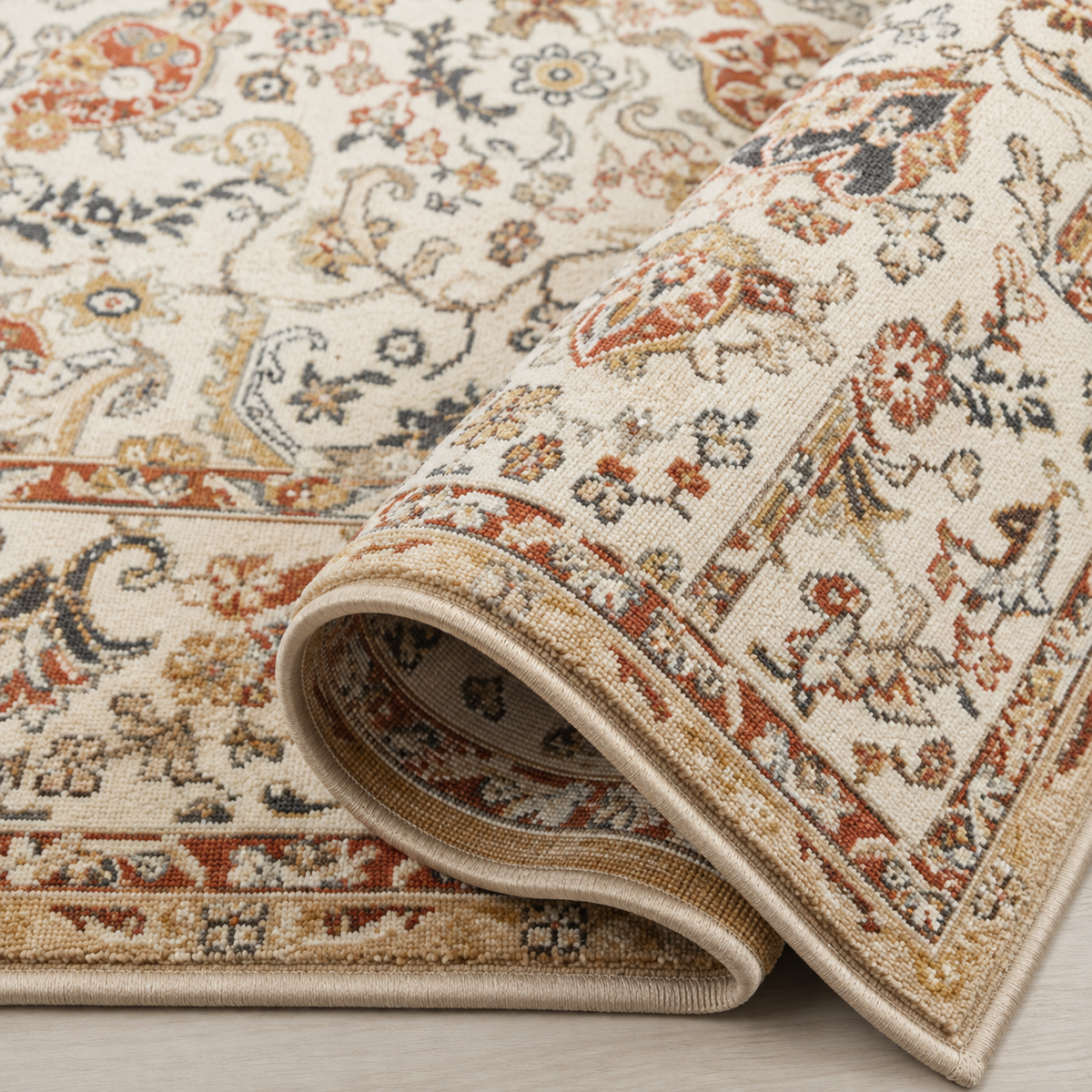 Tapis Oriental Crème - Nour