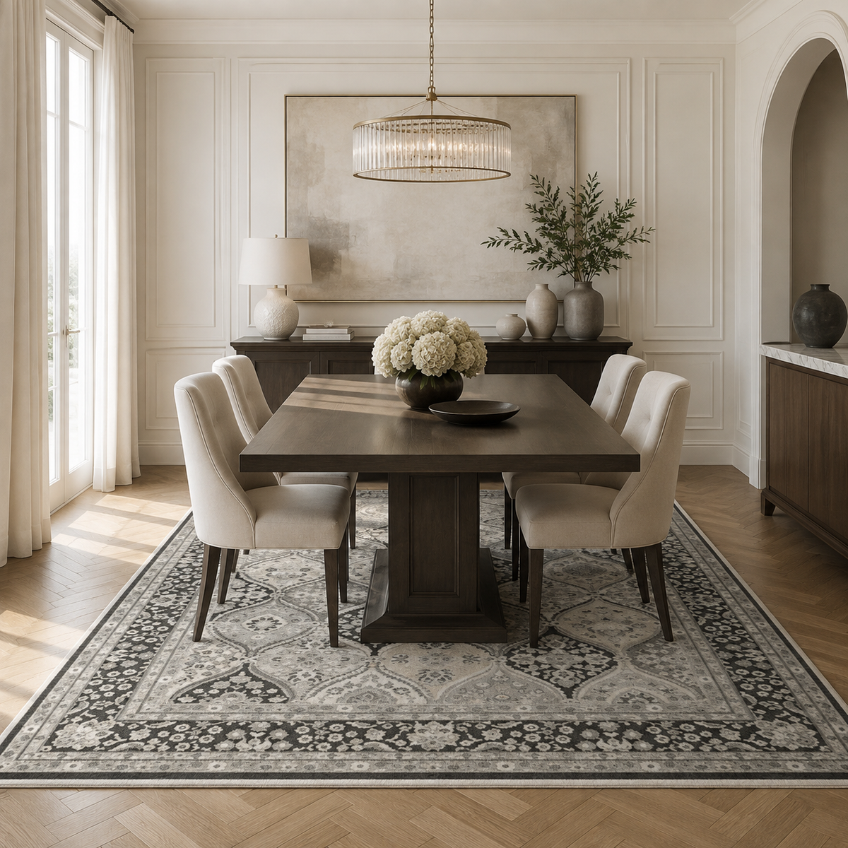 Tapis Oriental Gris - Azad