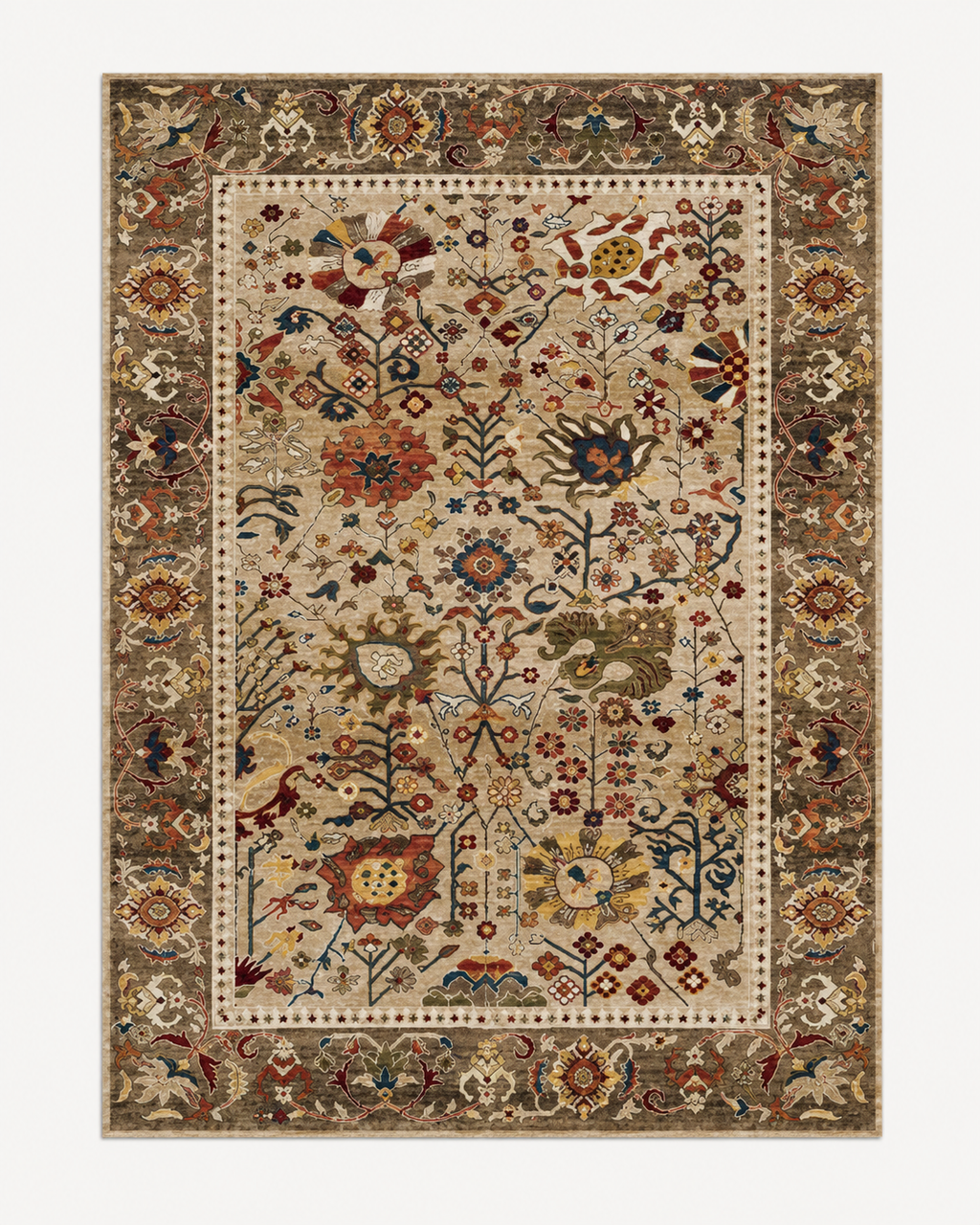 Tapis Oriental Beige - Zahra