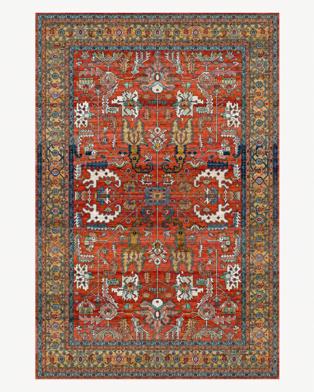 Tapis Oriental Rouge - Zayn