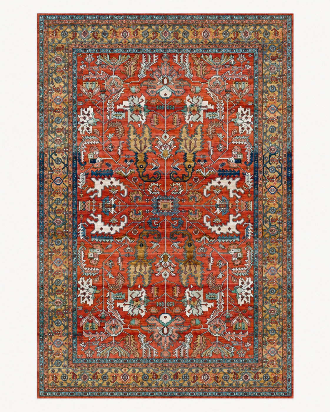 Tapis Oriental Rouge - Zayn