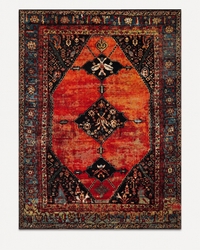 Tapis Oriental Rouge et Orange - Zafir