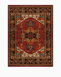 Tapis Oriental Rouge Terracotta - Rami