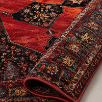 Tapis Oriental Rouge et Orange - Zafir
