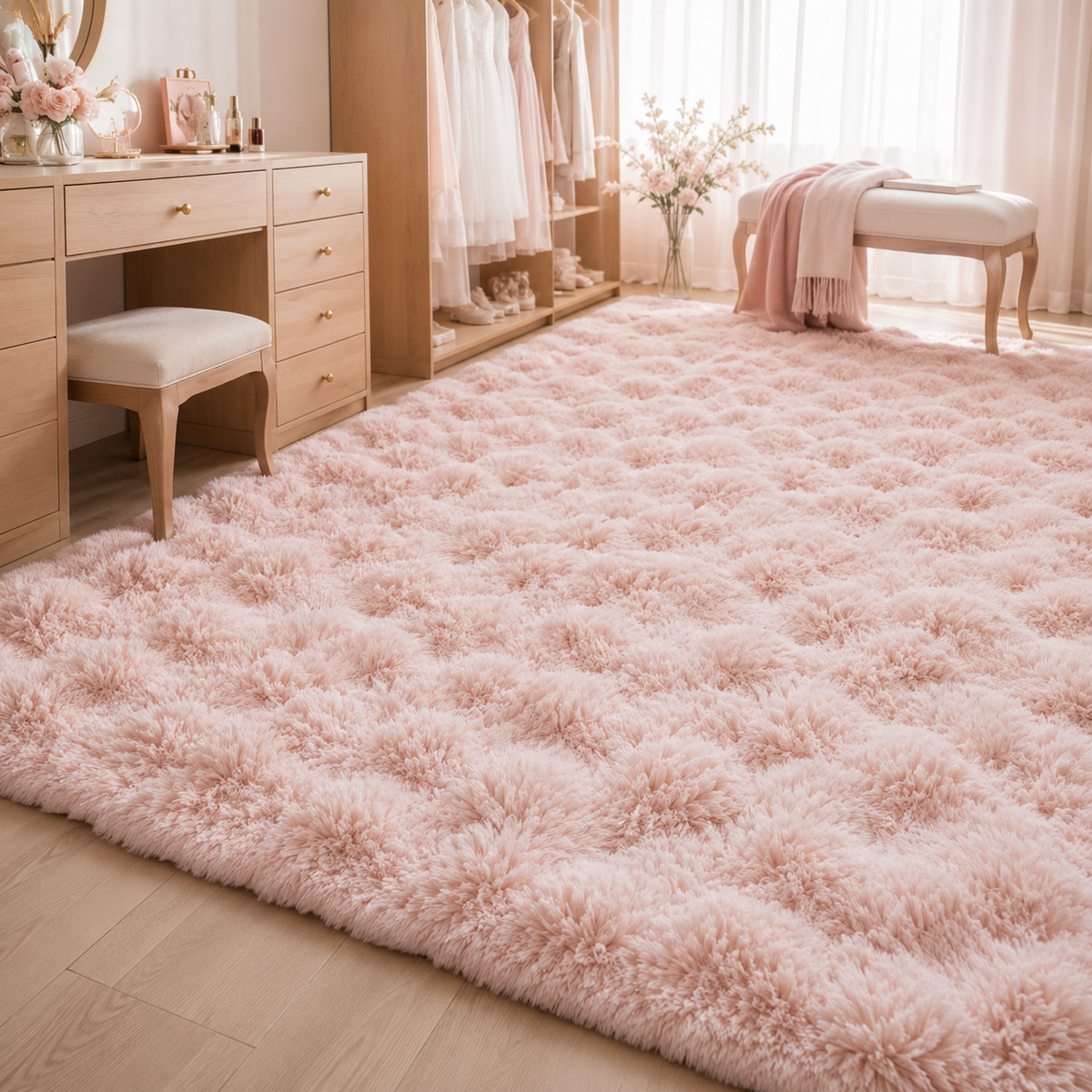 Tapis Shaggy / Poils long - Naya