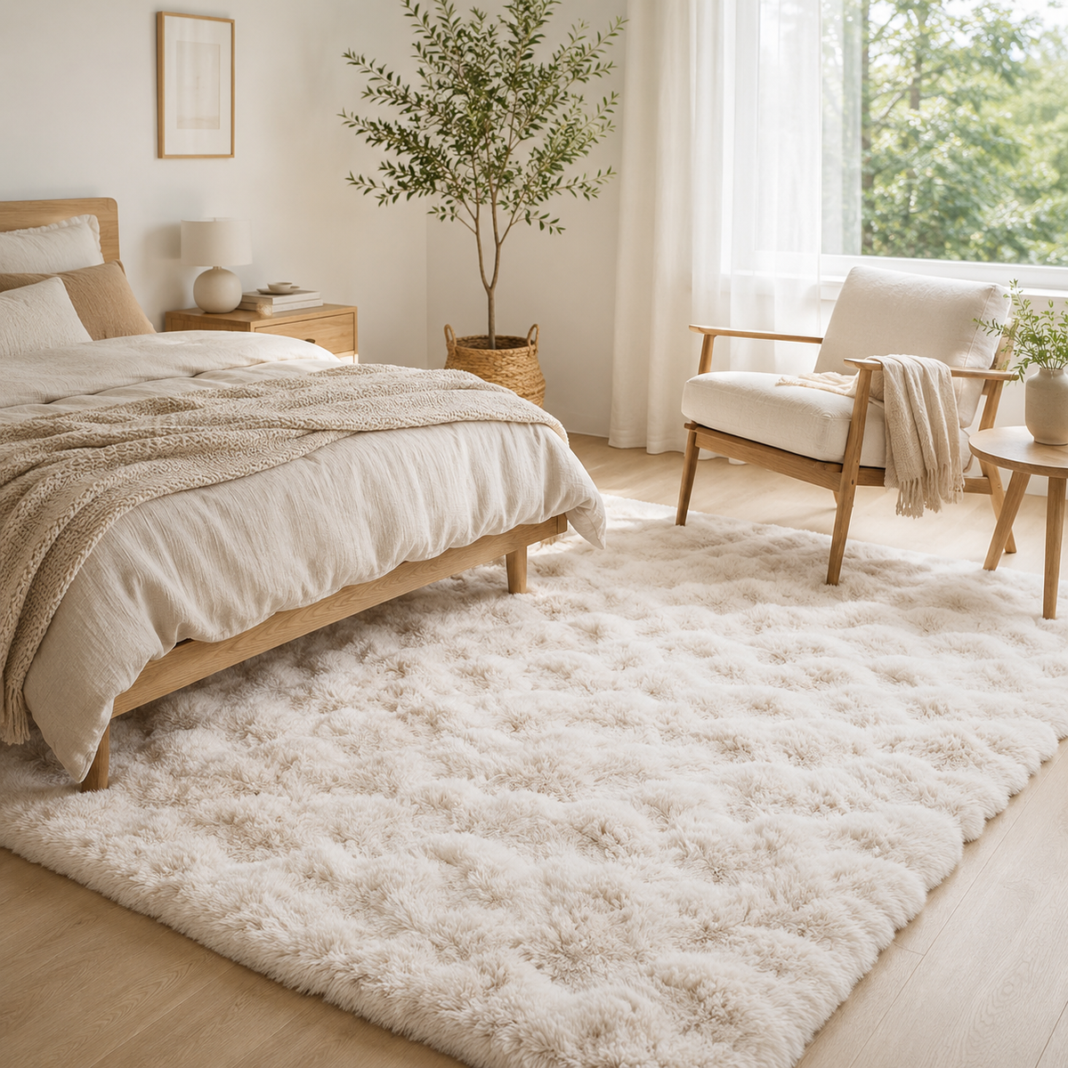 Tapis Shaggy / Poils long - Naya
