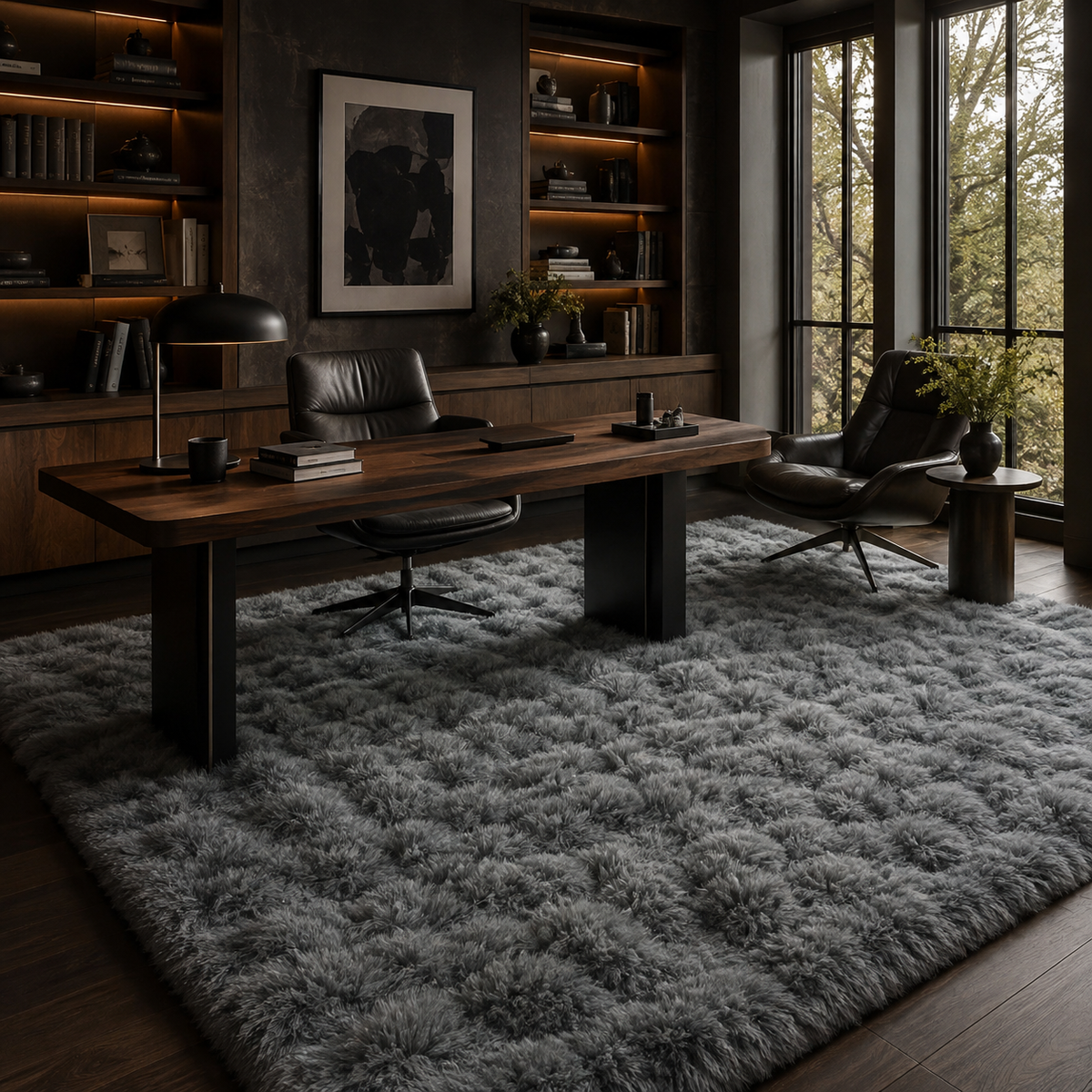 Tapis Shaggy / Poils long - Naya