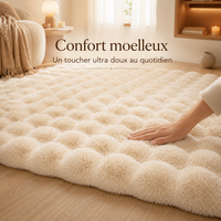 Tapis Shaggy / Poils long Rond - Elara