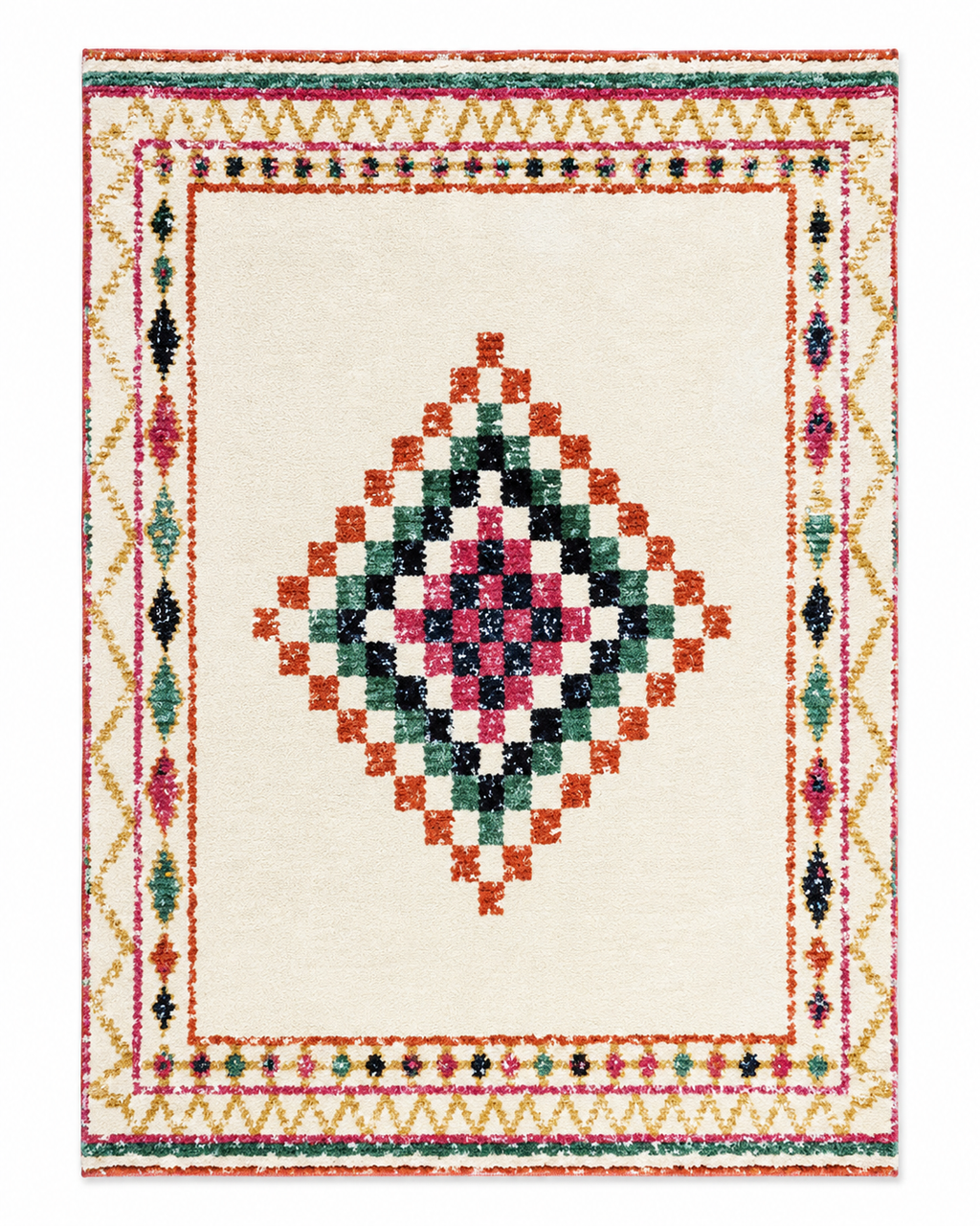 Tapis Berbère Crème - Azilal