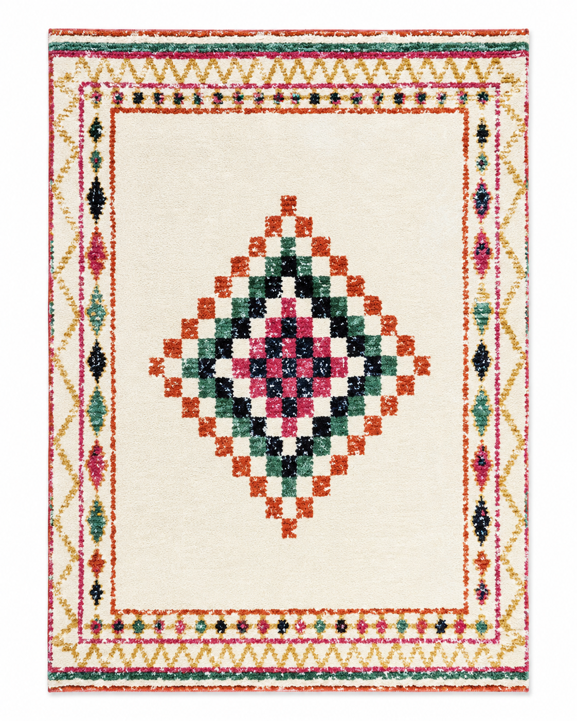 Tapis Berbère Crème - Azilal