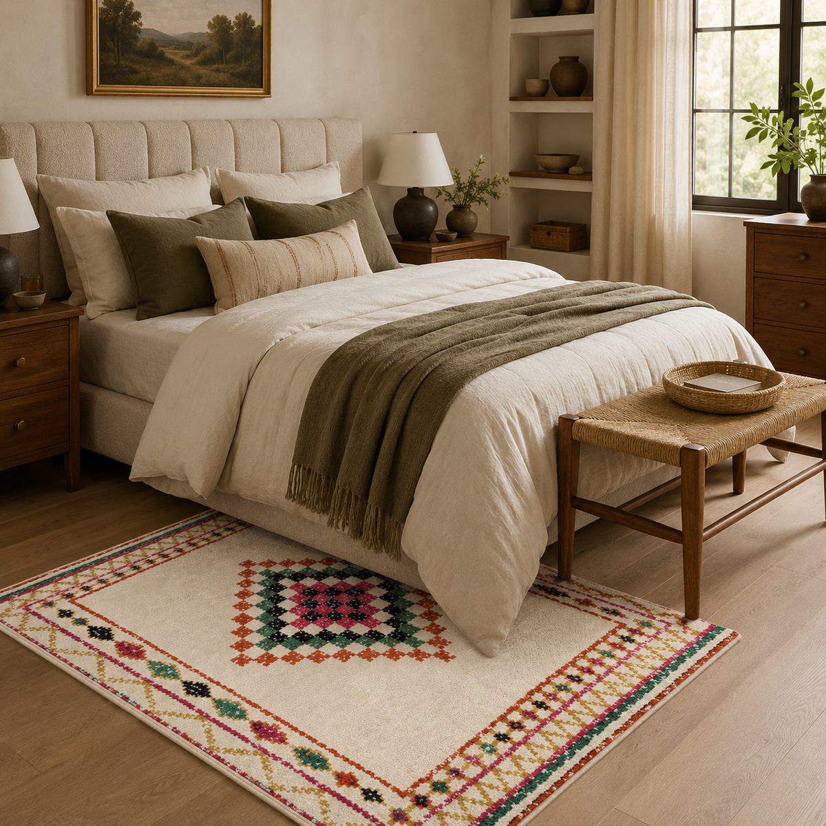 Tapis Berbère Crème - Azilal
