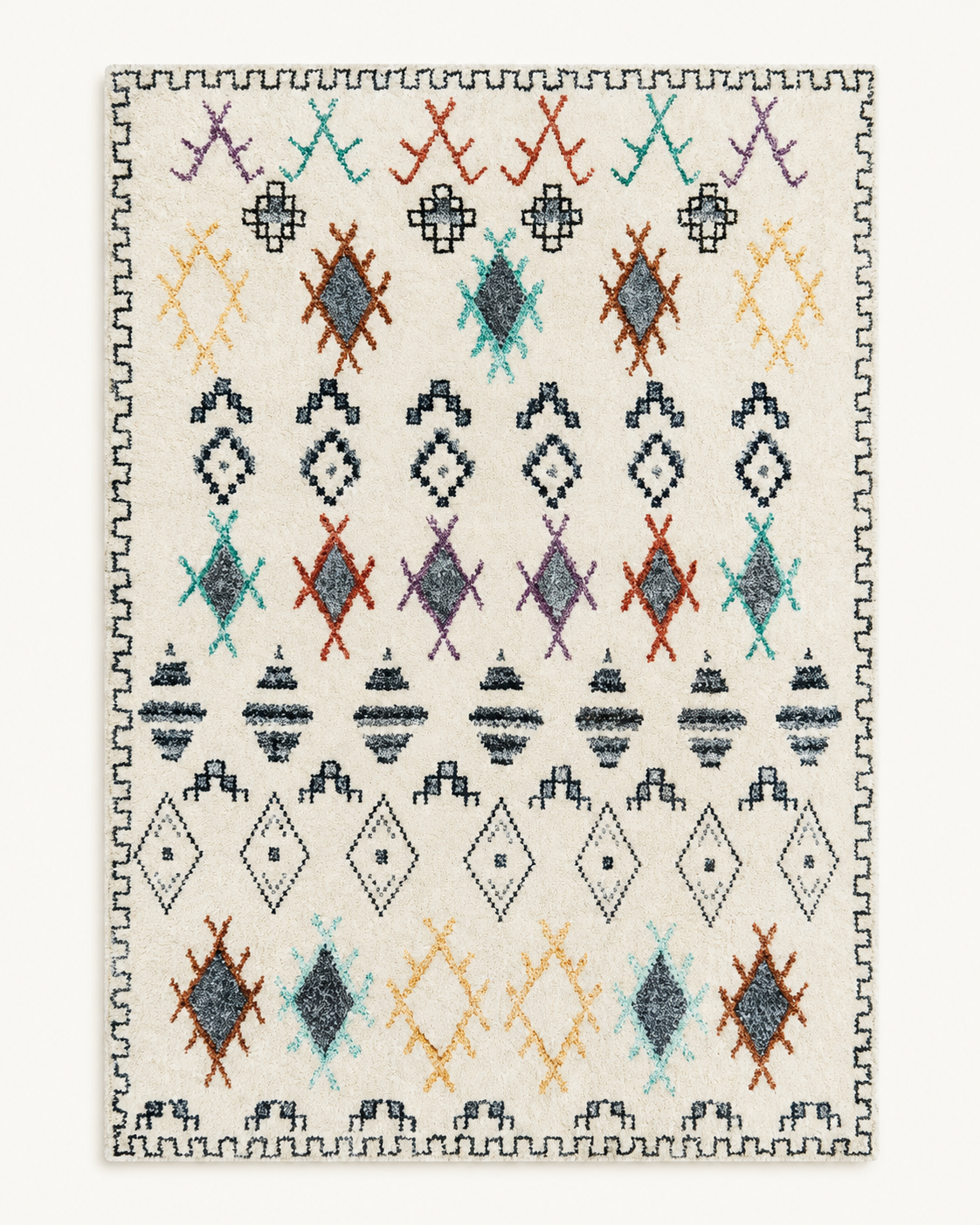 Tapis Berbère Crème - Rif