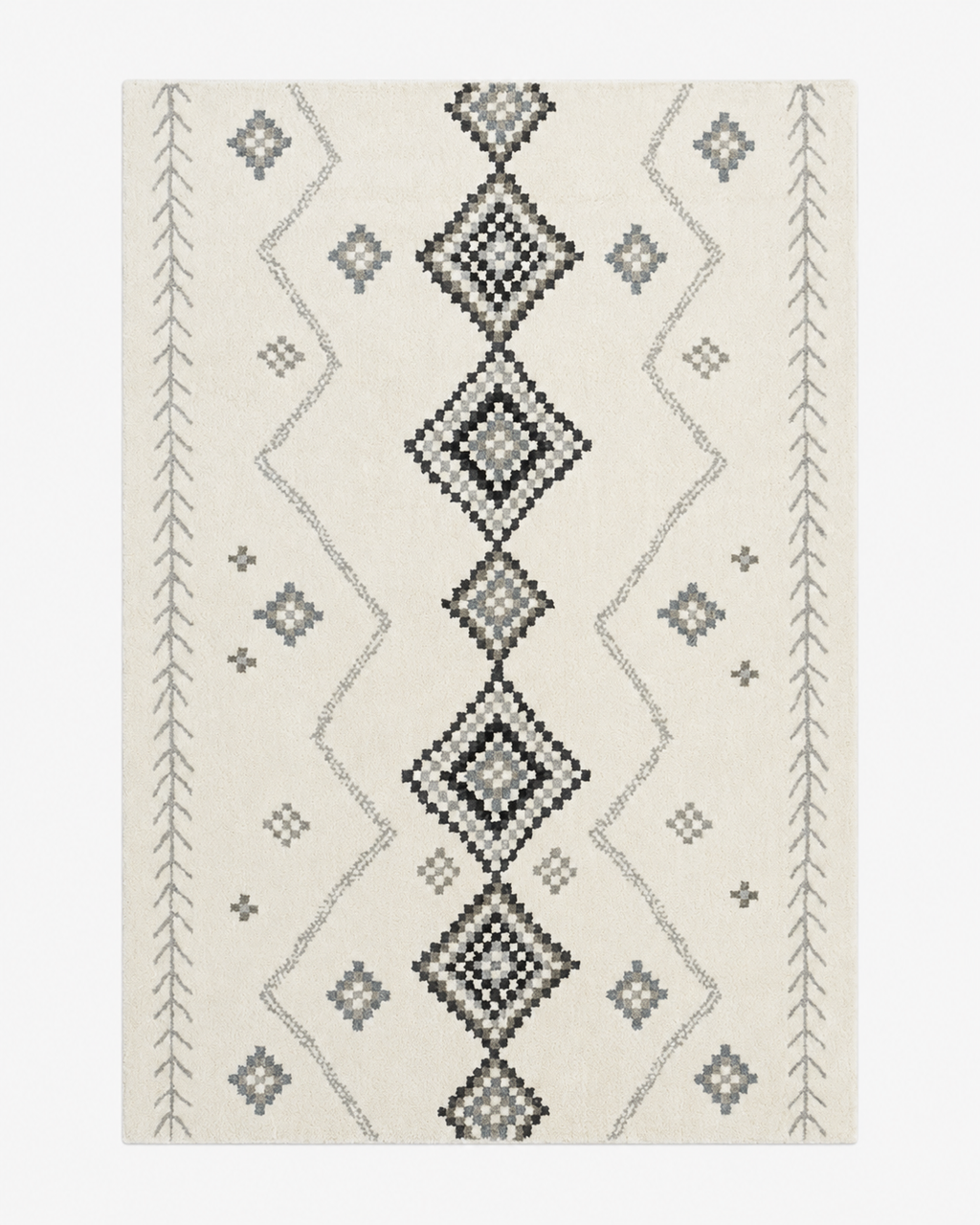 Tapis Berbère Crème - Taza