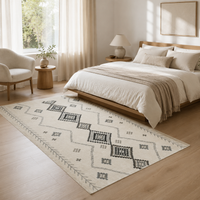 Tapis Berbère Crème - Taza