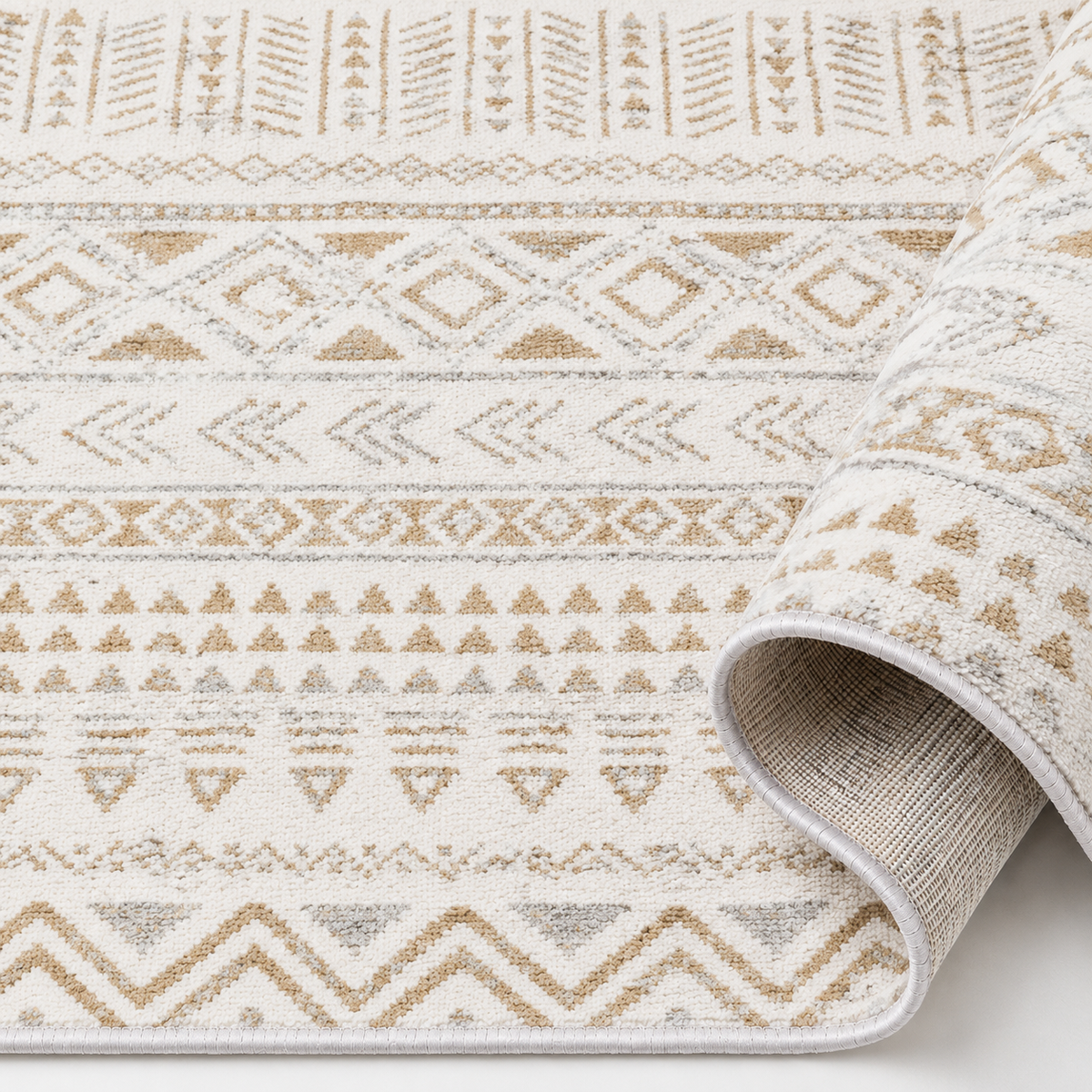 Tapis Berbère Ivoire Doré - Niya