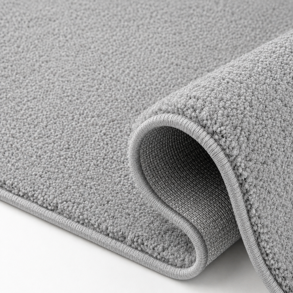 Tapis Uni Gris Clair - Elio