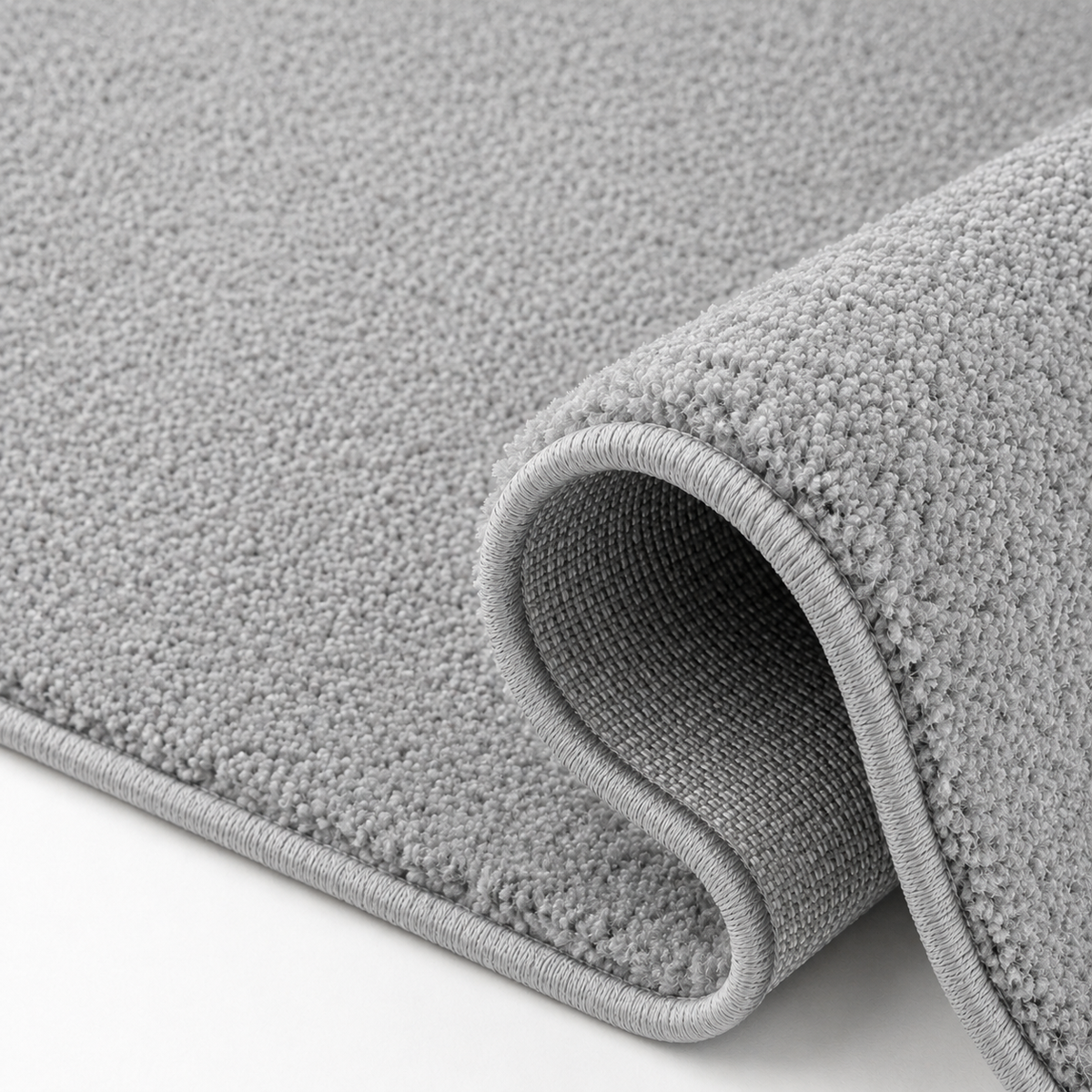 Tapis Uni Gris Clair - Elio