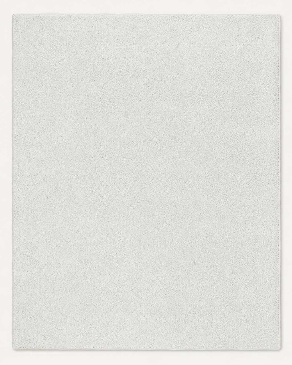 Tapis Uni Blanc - Milo