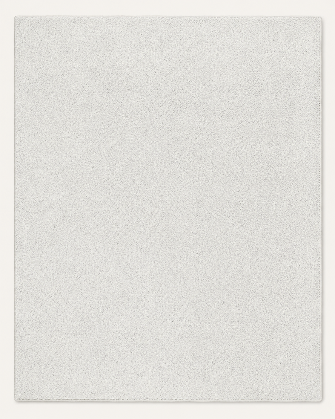 Tapis Uni Blanc - Milo