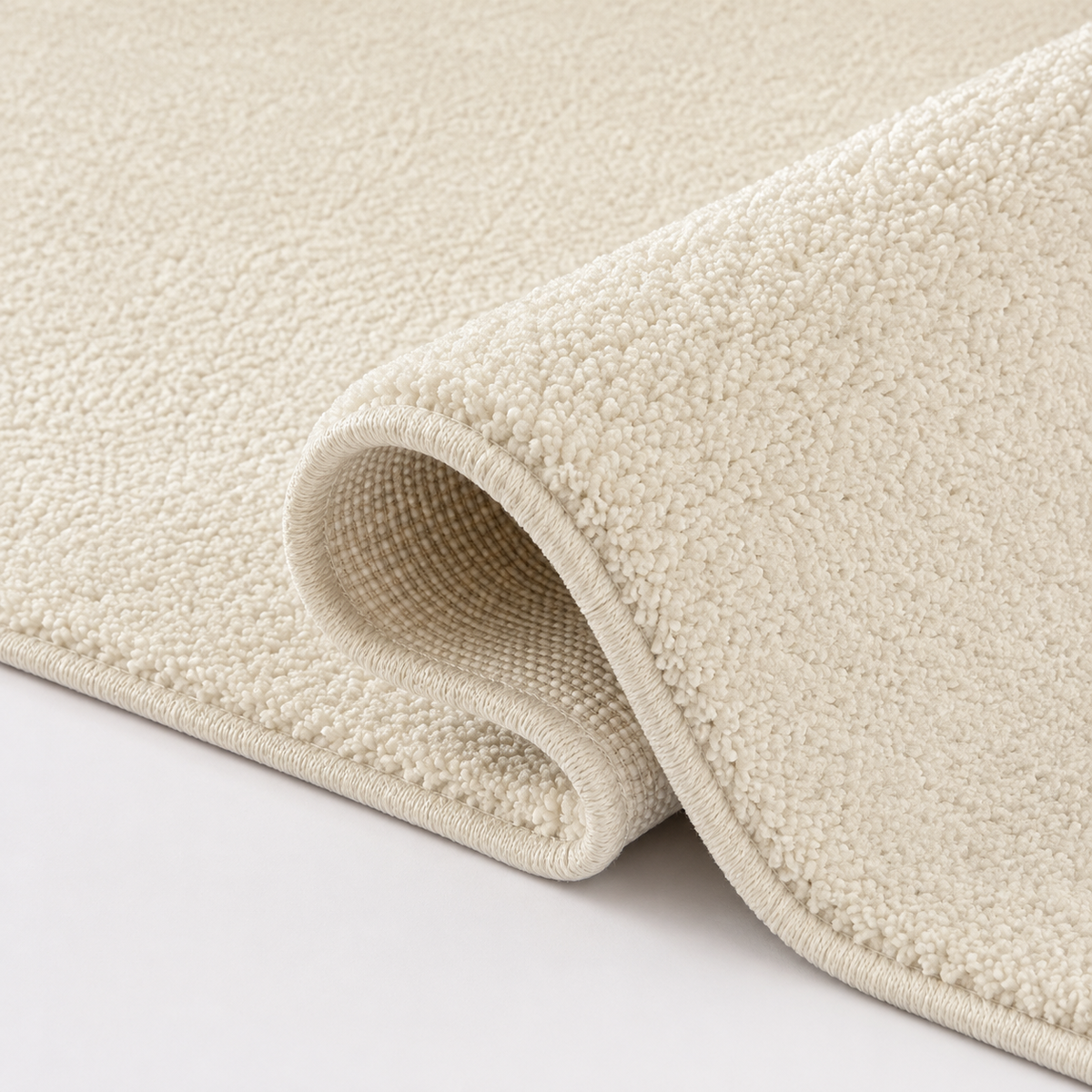 Tapis Uni Ivoire - Nora