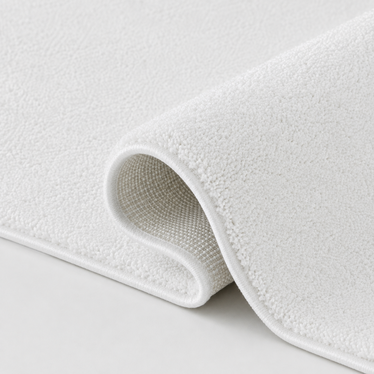 Tapis Uni Blanc - Milo